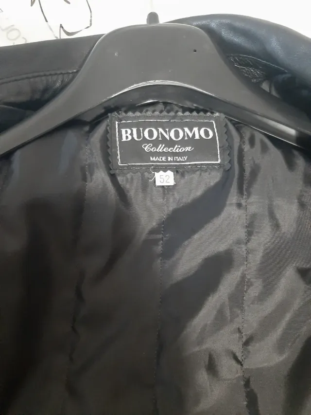 Giubbotto BUONOMO COLLECTION nero taglia 52