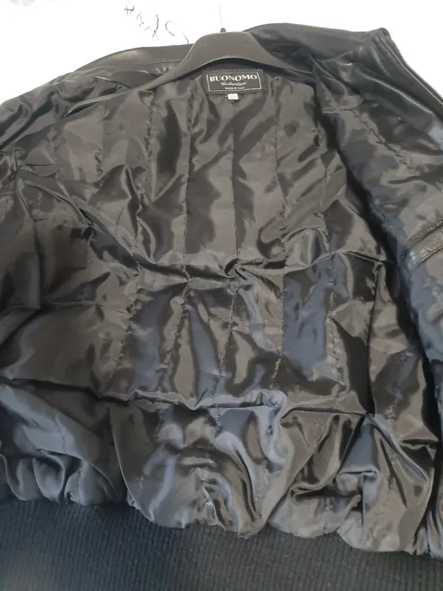 Giubbotto BUONOMO COLLECTION nero taglia 52