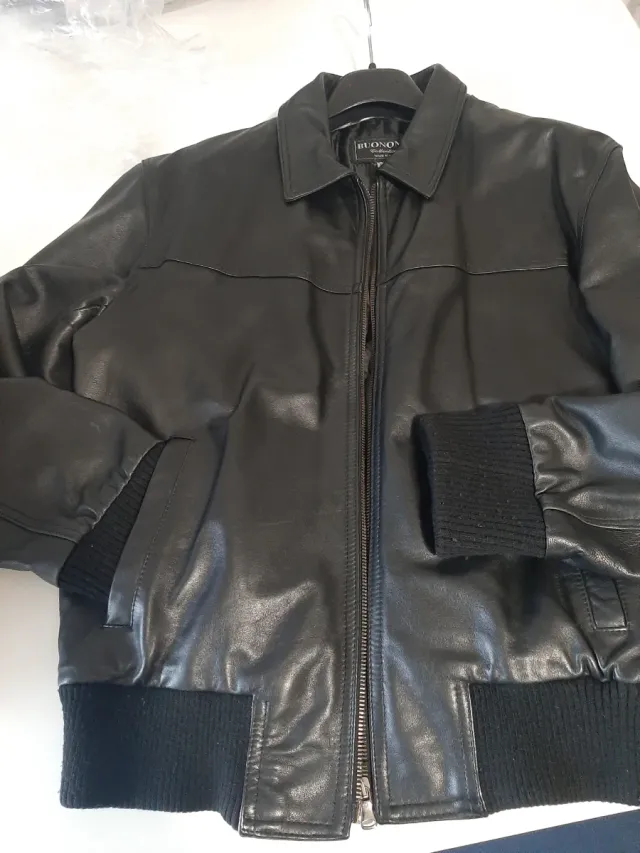 Giubbotto BUONOMO COLLECTION nero taglia 52