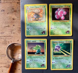 Set 4 Carte Pokémon Gym Heroes