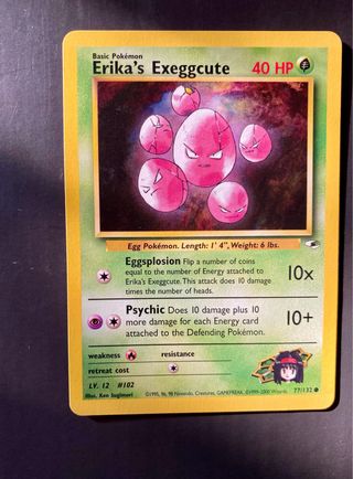 Set 4 Carte Pokémon Gym Heroes