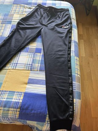 Pantalón chándal Fila negro