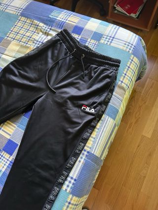 Pantalón chándal Fila negro