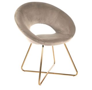 Poltrone eleganti beige e oro