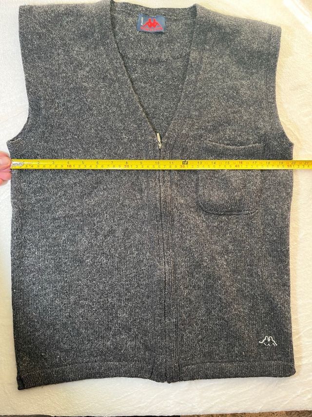 Gilet uomo Robe di Kappa in pura lana Shetland