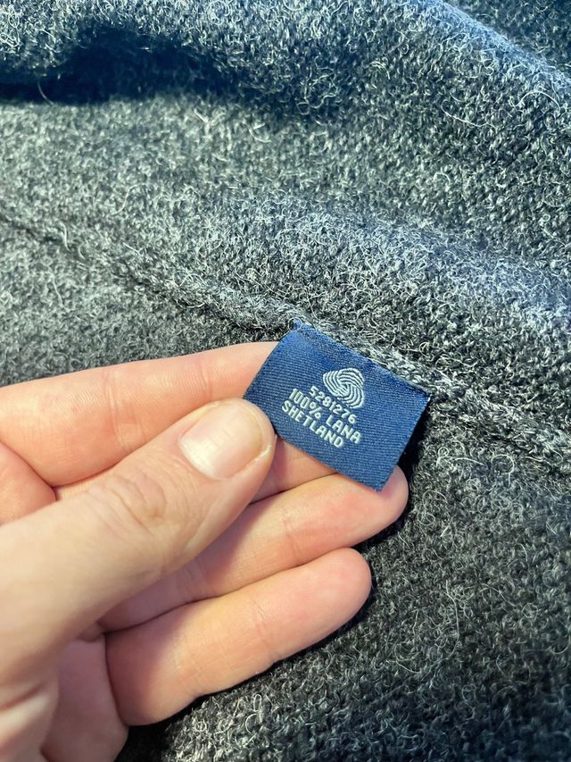 Gilet uomo Robe di Kappa in pura lana Shetland