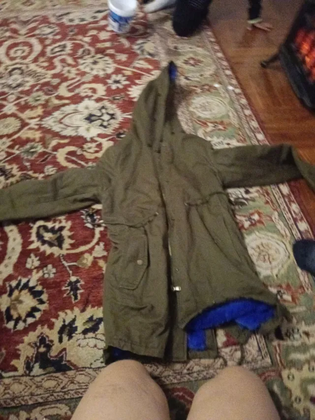 Chaqueta con forro cálido