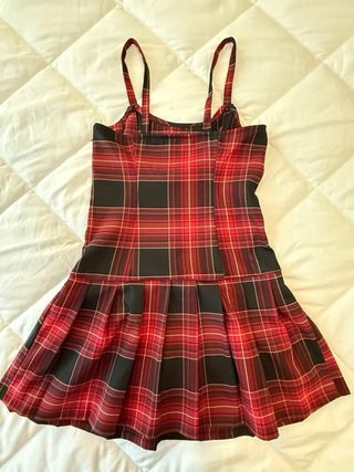 Vestido xadrez menina/rapariga 10/11 anos
