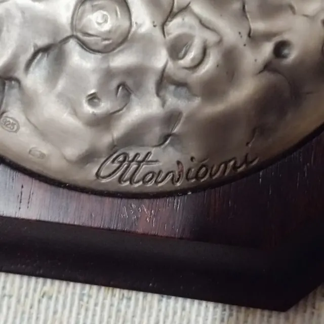 Medaglione Ottaviani Argento 925 vintage