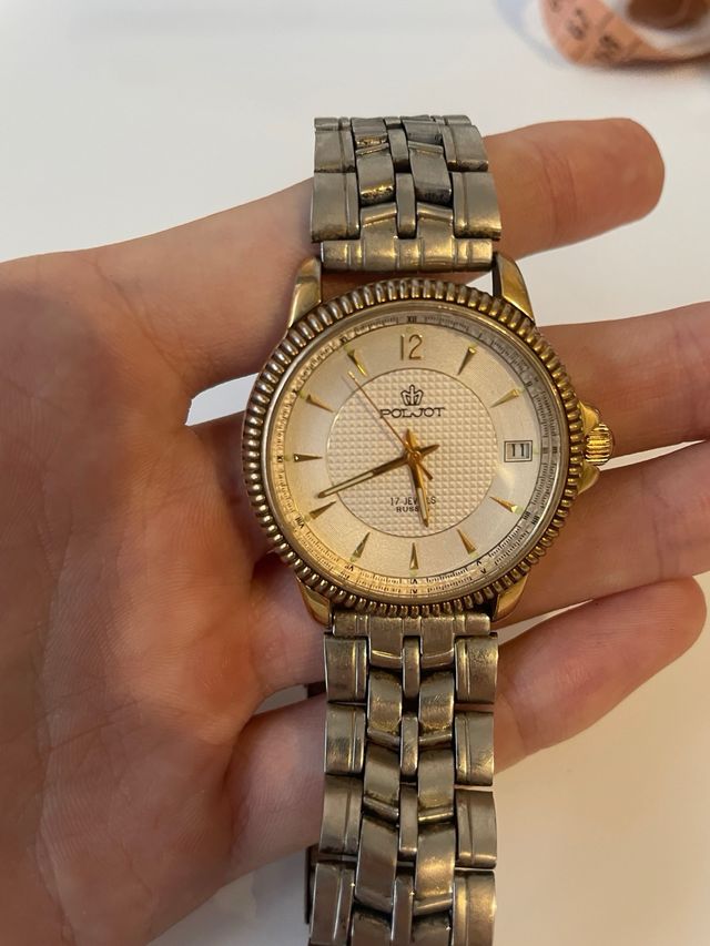 Reloj Poljot de Luxe 17 Jewels Rusia