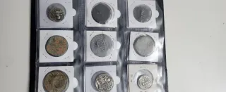 Álbum de monedas 319 + 31 réplicas romanas