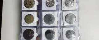 Álbum de monedas 319 + 31 réplicas romanas