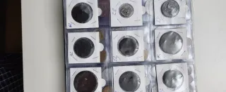 Álbum de monedas 319 + 31 réplicas romanas