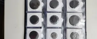 Álbum de monedas 319 + 31 réplicas romanas