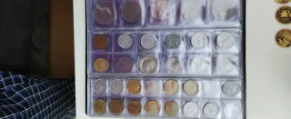 Álbum de monedas 319 + 31 réplicas romanas