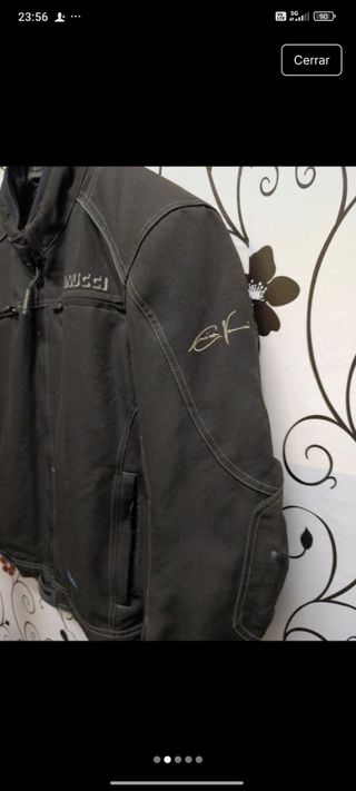 Chaqueta de moto VANUCCI negra