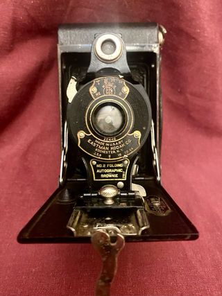 Câmera No. 2 Folding Autographic Brownie
