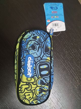 Astuccio Carioca blu e giallo