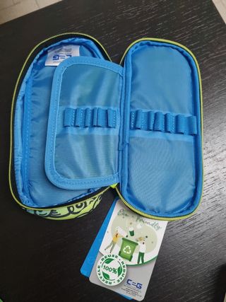 Astuccio Carioca blu e giallo