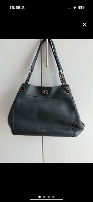Bolso Coach Azul Original