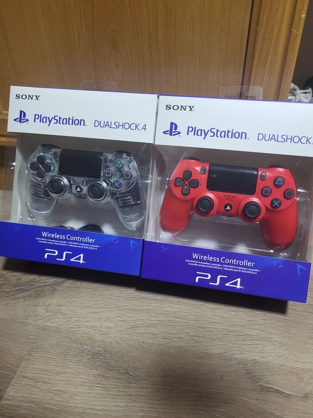 Mandos ps4 en caja