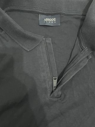 Polo Armani Jeans Azul Marino