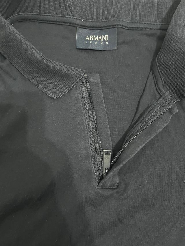 Polo Armani Jeans Azul Marino