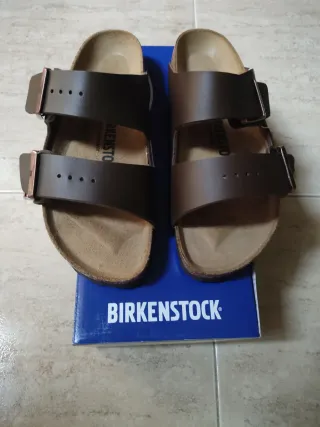Sandalias Birkenstock Arizona Marrón Mujer