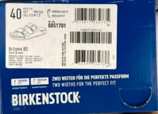 Sandalias Birkenstock Arizona Marrón Mujer