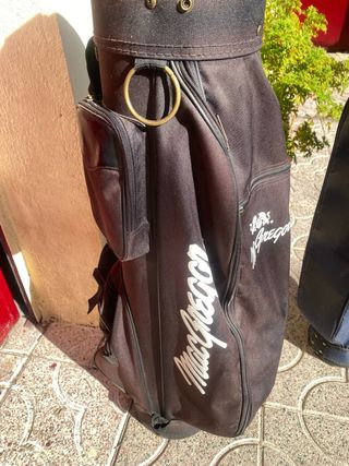 Medio juego palos golf zurdo + bolsa Mcgregor