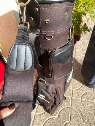 Medio juego palos golf zurdo + bolsa Mcgregor