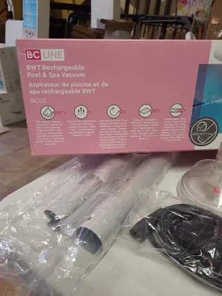 Aspiradora Limpiafondos Piscina Portátil