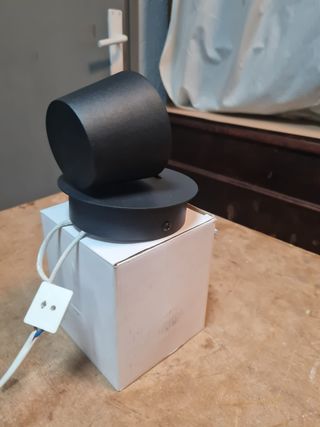 50%DTO Aplique minimalista orientable negro blanco