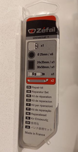 Kit de reparación pinchazos Zefal Universal+ (1122