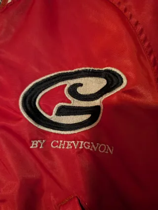 Chaqueta Bomber Chevignon Talla M Roja