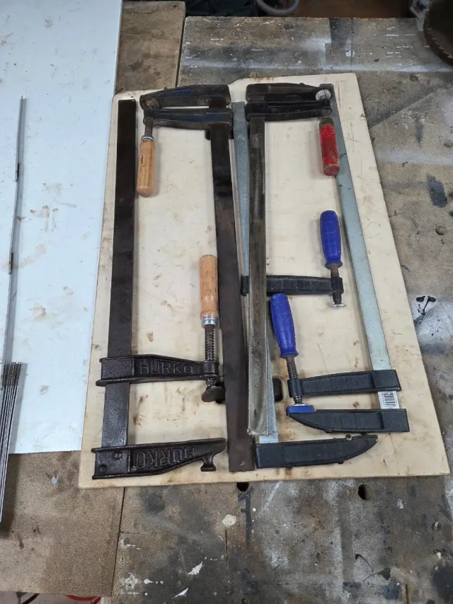 5 Sargentos de 60 cm