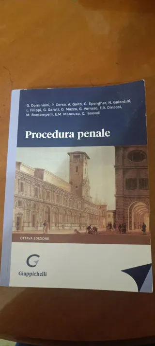 PROCEDURA PENALE 8ED