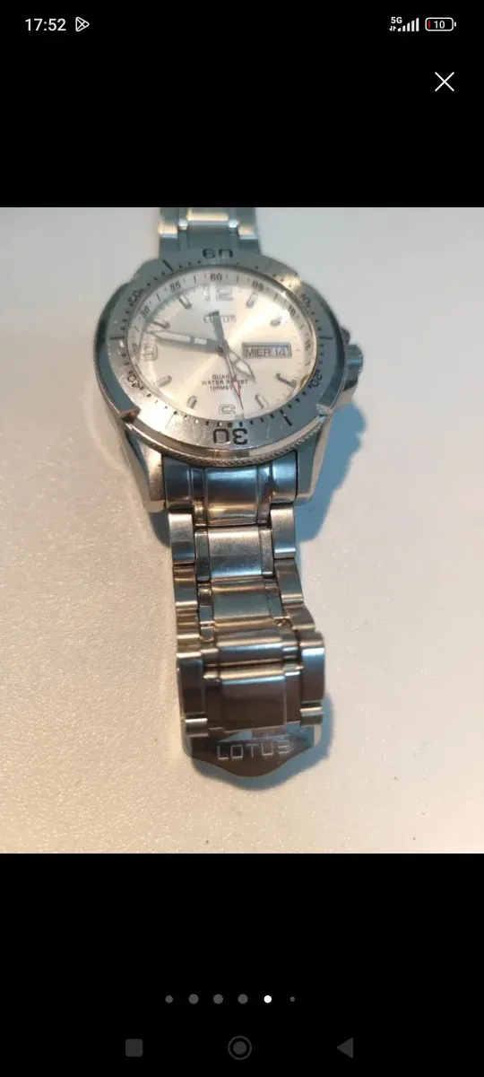 Reloj Lotus 15189/1 Hombre usado SIN PILA