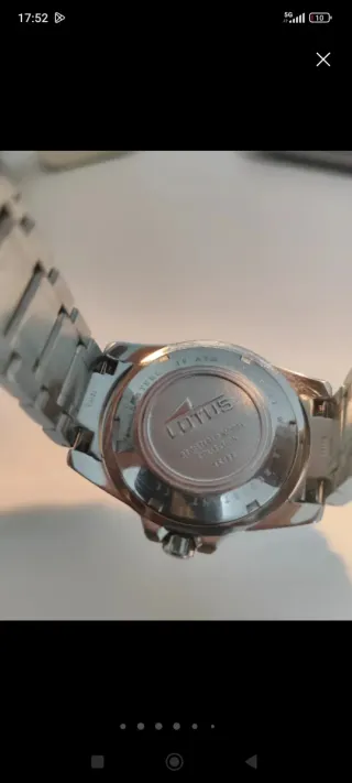 Reloj Lotus 15189/1 Hombre usado SIN PILA