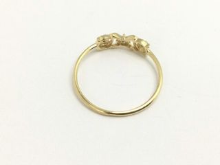 anillo oro 18k con piedra con circonita