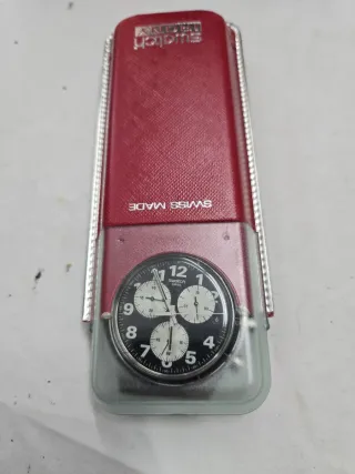 Orologio Swatch Irony Cronografo Nero