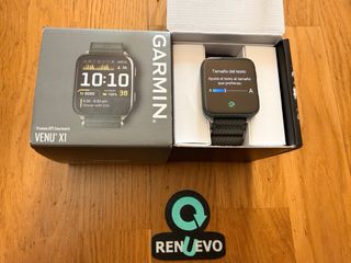 Garmin Venu X1 titanio // Como nuevo