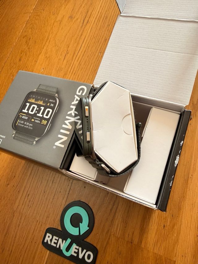 Garmin Venu X1 titanio // Como nuevo