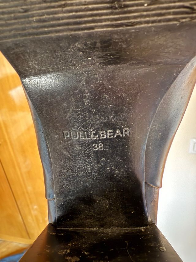 Botines negros tacón