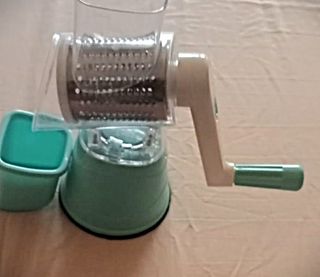 Cortador Verduras Queso Manual Rallador Tambor