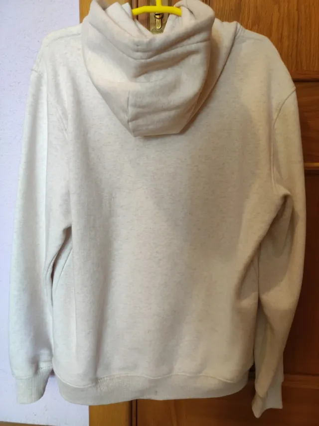 Sudadera Tommy Jeans Beige/Blanca