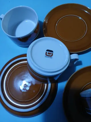 Set Tognana vintage tazze e barattoli