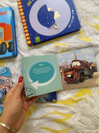 lote de libros infantiles bebe cars coches disney
