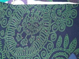 Jersey Desigual Azul y Verde