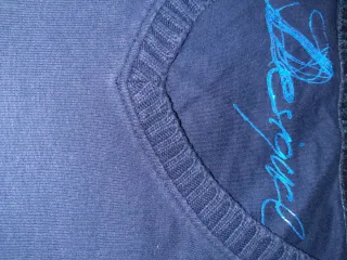 Jersey Desigual Azul y Verde